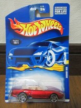 【未開封新品】【Hot-Wheels】ジャガー　JAGUAR　XK8　（CONVERTIBLE）メタリックレッド　品番：53704　2001-161【管理：5012】_画像2