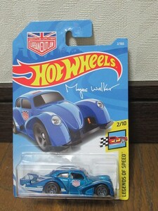 【未開封新品】【Hot-Wheels】フォルクスワーゲン　ケーファーレーサー青　Volkswagen KAFER RACER BLUE　品番：FJW06-D7C3【管理：5014】