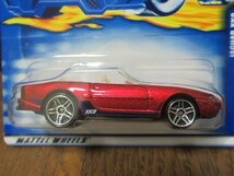 【未開封新品】【Hot-Wheels】ジャガー　JAGUAR　XK8　（CONVERTIBLE）メタリックレッド　品番：53704　2001-161【管理：5012】_画像1