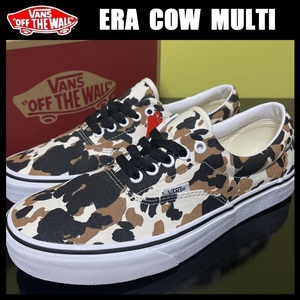 27.5cm ★新品 VANS ERA COW MULTI COLOR エラ カウ スニーカー バンズ ヴァンズ カウ柄 迷彩 カモ アニマル柄 30615-0001