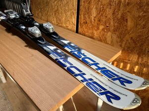  ○ FISCHER スキー板 CX 4.4 160cm 110-69-98 R16 オールラウンド / ビンディング FS10 解放値3-10 中古品 ③