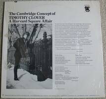 極上のサイケ・ポップ良質盤!!! Timothy Clover『The Cambridge Concept Of Timothy Clover』LP Soft Rock_画像2