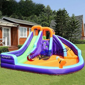  popular recommendation * slide slipping pcs castle large playground equipment water slider air playground equipment safety for children present interior / outdoors pool 