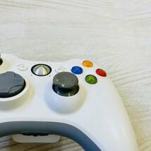 Microsoft XBOX360 コントローラー ゲームコントローラー ワイヤレスコントローラー 動作未確認 Y_画像3