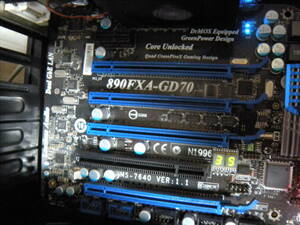 【Socket AM3】MSI 890FXA-GD70　動作OK