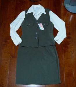 ★送料520円★HINUCKブランド　ベストスーツ　OL制服　事務服　コスプレ衣装　ユニフォーム　未使用品