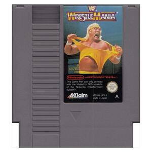 ★[欧州(UKV-1)版NES]WWF Wrestlemania[ROMのみ](中古)A　レッスルマニア WWE