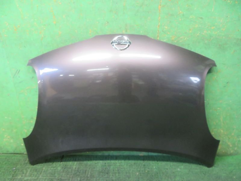 『psi』 日産 AK12 マーチ ボンネット KAS パープル H21年式 ＡＫ１２マーチ、ボンネット交換とロッドホルダー製作など。｜グー