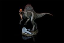 Nanmu 本心楠改 スピノサウルス 2.0版 大きい 恐竜 リアル フィギュアPVC プラモデル 大人のおもちゃ模型 プレゼント 172107DX版（無敗者）_画像3