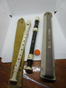 R80000 repeated liquidation adjustment length pipe recorder Yamaha soprano YRS-301 + already 1 pcs details unknown USED Junk chronicle name have school use item 