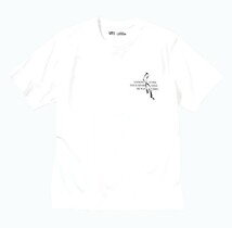 ユニクロ UT Tシャツ 花井祐介 パープル Sサイズ_画像4