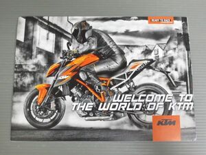 KTM ケーティーエム WELCOME TO THE WORLD OF KTM パンフレット チラシ 送料無料