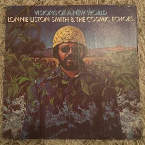 usオリジナル lonnie liston smith visions of a new world LP レコード　ロニーリストンスミス