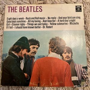 稀少ジャケ違い　オランダ盤　the BEATLES ザビートルズ　非売品　john's back cover parlophone オリジナル　LPレコード　ジョンズバック