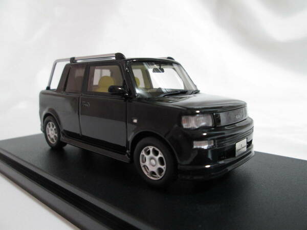 ハイストーリー　1/43　トヨタ　BB　OpenDeck（2001）Black【新品】