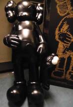  KAWS SHARE BLACK 黒 カウズ MEDICOM TOY メディコム・トイ 31cmくらいです J313_画像5