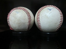 NPB Official Ball ミズノ製 実使用球 2球セット_画像2