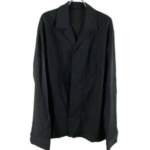 HAIDER ACKERMANN(ハイダーアッカーマン) Inside Bottom Longsleeve Shirt (black)