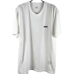 TANGTANG DESIGN(タンタンデザイン) Pain Print Shortsleeve T Shirt (white)