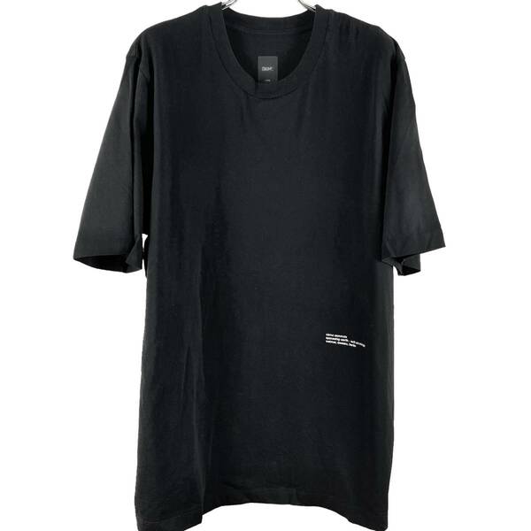 OAMC(オーエーエムシー) Spaceship Earth Back Print T Shirt (black)