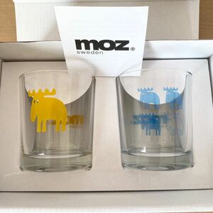 【新品】moz ガラスタンブラー 2個組