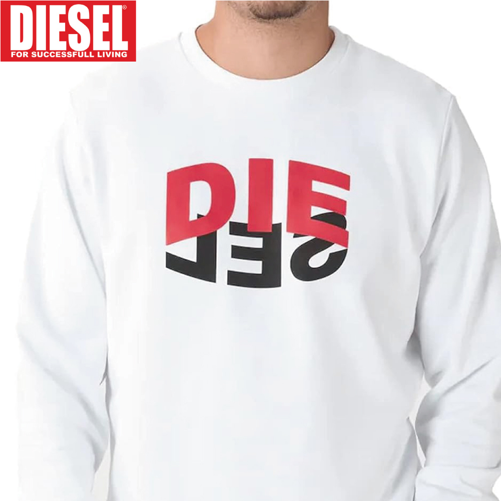 ディーゼル DIESEL Tシャツ Sサイズ 長袖 プルオーバー HONAT-