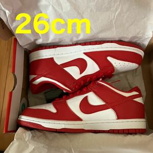 新品未使用　入手困難　大人気　Nike Dunk Low SP “University Red” cu1727-100)NIKE DUNK LOW SP 23FA-S サイズ:26.0cm UK7