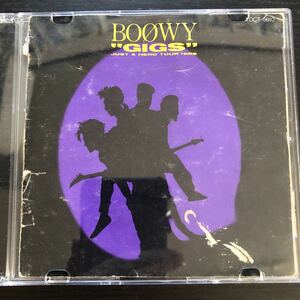 CD／BOOWY／ボーイ／JUST A HERO TOUR 1986／ライヴアルバム／Jポップ