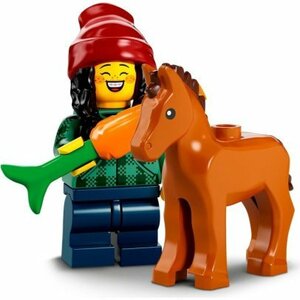 即決　新品　未使用　LEGO レゴ 71032 ミニフィグ シリーズ 22　仔馬と少女　馬と調教師　ミニフィギュア