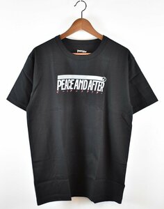 Peace and After/ピースアンドアフター　プリントTシャツ　PA-20INTE-08　サイズ：S　カラー：ブラック
