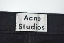 ACNE STUDIOS/アクネストゥディオズ　ストレッチテーパードパンツ　TOWN STAY CASH　サイズ：29　カラー：ブラック_画像3