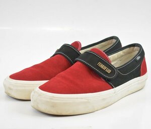 FEAR OF GOD×VANS/フィアーオブゴッド×バンズ　スリッポン　スニーカー　Slip-On 47 V DX　サイズ：27.5cm　カラー：レッド/ブラック