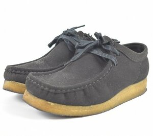 CLARKS/クラークス　ワラビー　ブーツ　63711　サイズ：7 1/2　カラー：ブラックビーガン