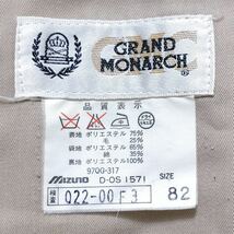【GRANDMONARCH】グランドモナーク スラックス パンツ カジュアル チェック柄 ゴルフウェア グリーン×ブラウン メンズ サイズ82/11786j_画像8