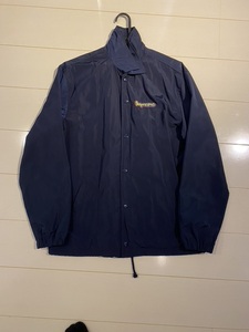 美品★18ss Supreme Gonz Logo Coach Jacket★ シュプリーム コーチジャケット★サイズS ネイビー