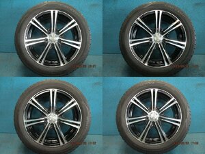 即納OK手渡し歓迎『レアサイズ ダンロップ WM02 205/55R17 2019y ストランガー 7J +53』ステップワゴン ストリーム ノア VOXY エスクァイア