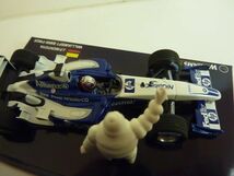 ●Minichamps1/43F1'03ウイリアムズFW25J.モントーヤMichelin箱_画像10