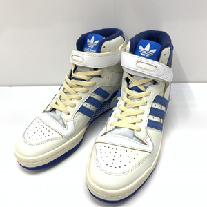 【中古】adidas originals Forum 84 High Blue Thread Off White-Bright Blue/28cm[240017554972]