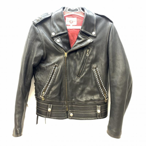 【中古】THE FLAT HEAD DEER SKIN RIDERS JACKET 36[240092243474]