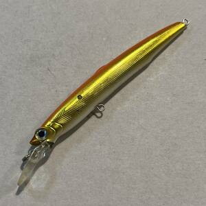 バスデイ シュガーミノースリム95F アカキン Bassday Sugar Minnow Slim 95F