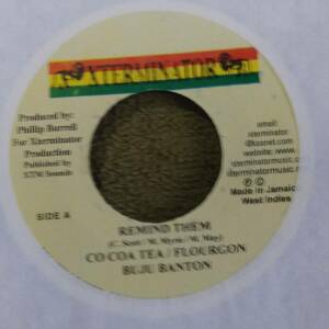 豪華３the Hardway Remind Them Cocoa Tea Flourgon Buju Banton　from Xterminator