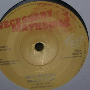 Nice Mid Track Mad Organ Riddim Milli Swagga Million Stylez (7inch) from Necessary Mayhemの画像1