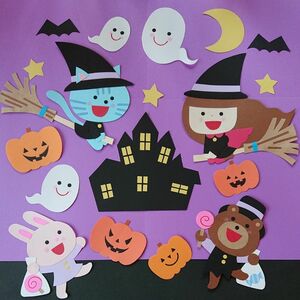 ★壁面飾り★ハロウィン★秋★10月★季節★壁飾り★幼稚園★保育園★学校★病院★施設★塾★自宅等