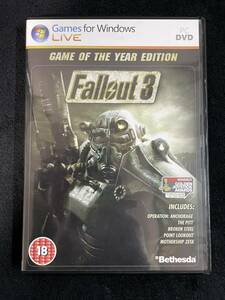 PC Windows fallout３GAME OF THE YEAR EDITION 北米版 フォールアウト3 ゲームオブザイヤーエディション Games for Windows Live