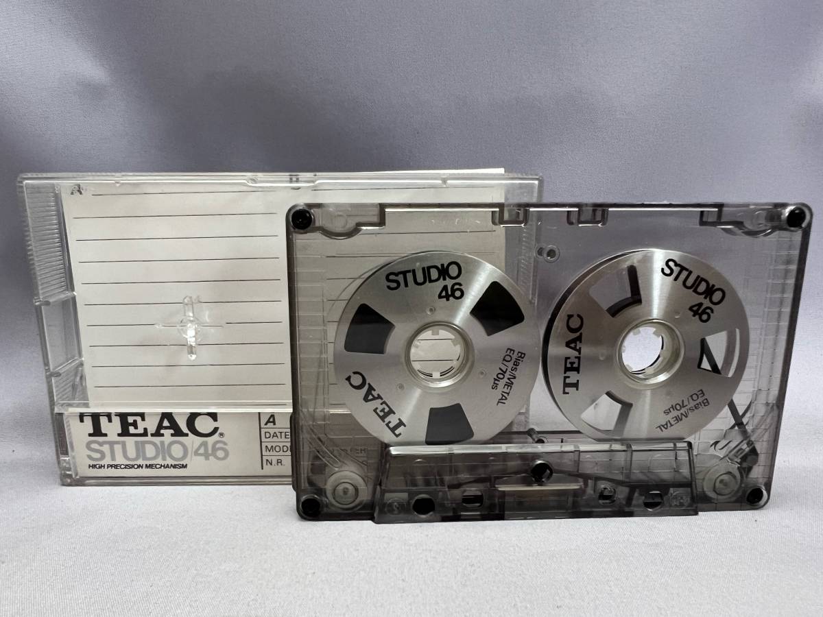 TEAC STUDIO 46 メタル カセットテープ 使用済-