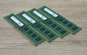 ≪中古品≫Micron DDR3 PC3L-12800U 4G 4枚[t23100506]