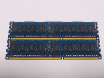 メモリ サーバーパソコン用 低電圧 1.35V SK hynix PC3L-12800R(DDR3L-1600R) ECC Registered 8GBx2枚 合計16GB 起動確認済みです_画像4