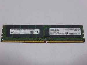 サーバーパソコン用メモリ 1.20V Crucial Micronチップ DDR4-2133(PC4-17000) LR-DIMM Load Reduced 32GB 起動確認済です