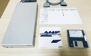 ジャンク品　pc-9801対応　SCSI CD-ROM　SCD-430 ロジテック 　外付け　CD-ROM　ドライブ（動作確認済)