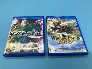 【A8295O155】PS Vita ソフト 2点セット ダンガンロンパ1・2 reload/ ウイニングポスト8 2017 競馬シュミレーションゲーム